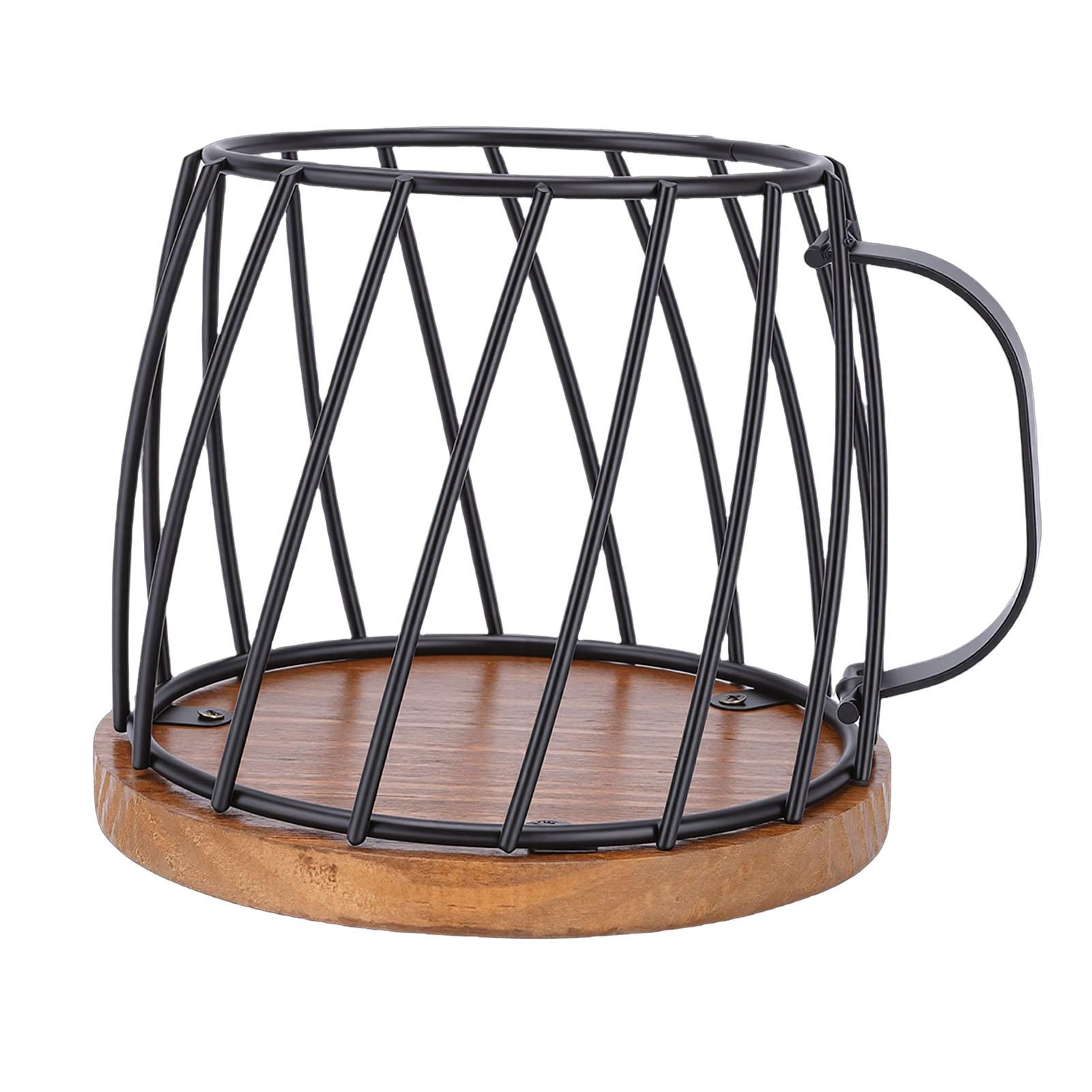 Coffee Pod Basket Versatile Large Capacity Coffee Pod Holder   for 35 Coffee Capsules