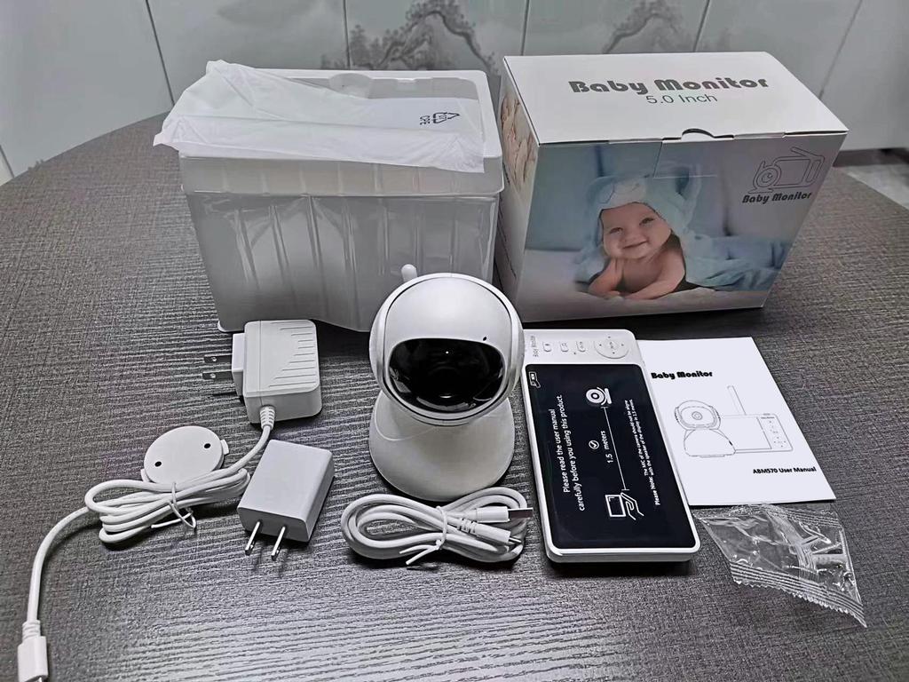 5" HD Wireless Baby Monitor with Infrared Night Vision