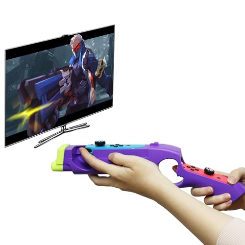 

Splatoon 2/3 Dedicated Game Gun for Switch, Joy-Con Handle, Splatoon 3 Shooting Game Gun, Immersive Experience Designed for Switch Shooting Games, Enj