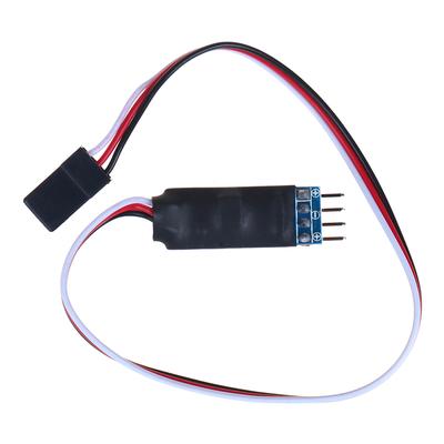 İki Kanallı Kontrol Anahtarı Alıcı Kablolu Model Araba Işıkları Uzaktan Kumanda RC Araba İçin