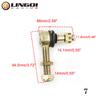 LINGQI M10 M14 M16 Adjustable Ball Joint Kit Electric ATV Go Kart Rocker Arm Spare Parts For Quad Buggy Bike Accessories