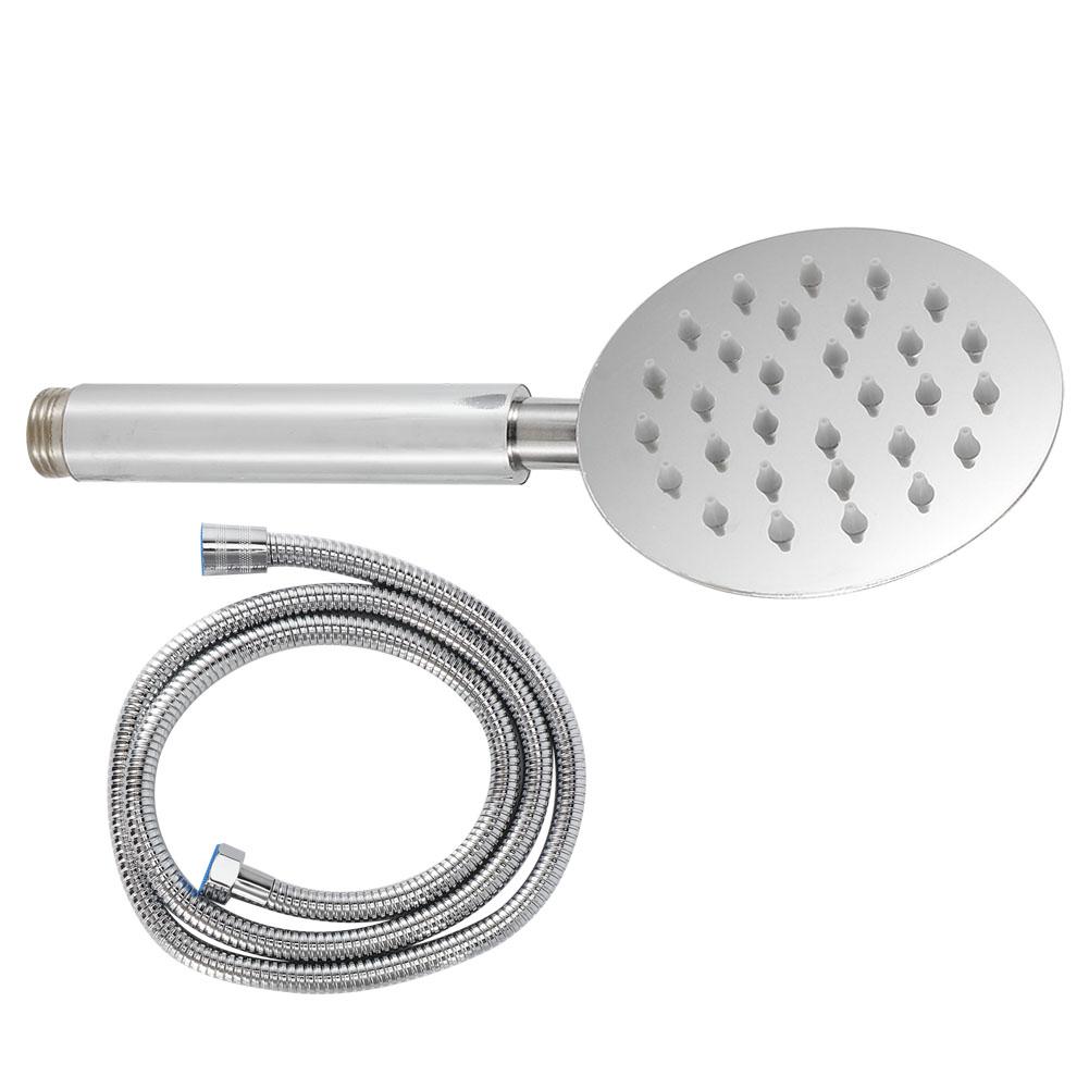 G1/2in Gewinde Handbrausekopf Hochdruck Runder Duschkopf Duschsprüher für Zuhause