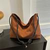Simple and Fashionable Large Capacity Tote Bag Spring New Popular Shoulder Bag Commuting Bag Student Tote Bag