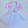 Cats Costume Set Includes Cats Tail Headband Bowtie Glove Skirt Halloween Catgirl Dress up Outfit for Kid Women Cosplay