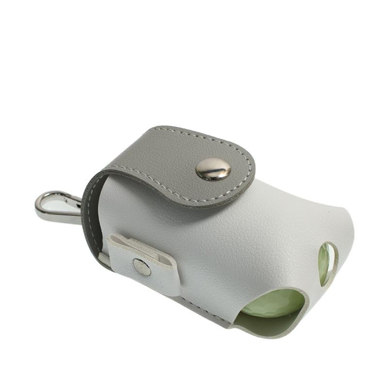 

1 шт. Мини-сумка из искусственной кожи, поясная, подвесная, сумка для хранения гольфа, пинг-понга, мужская поясная сумка, спортивные аксессуары серый