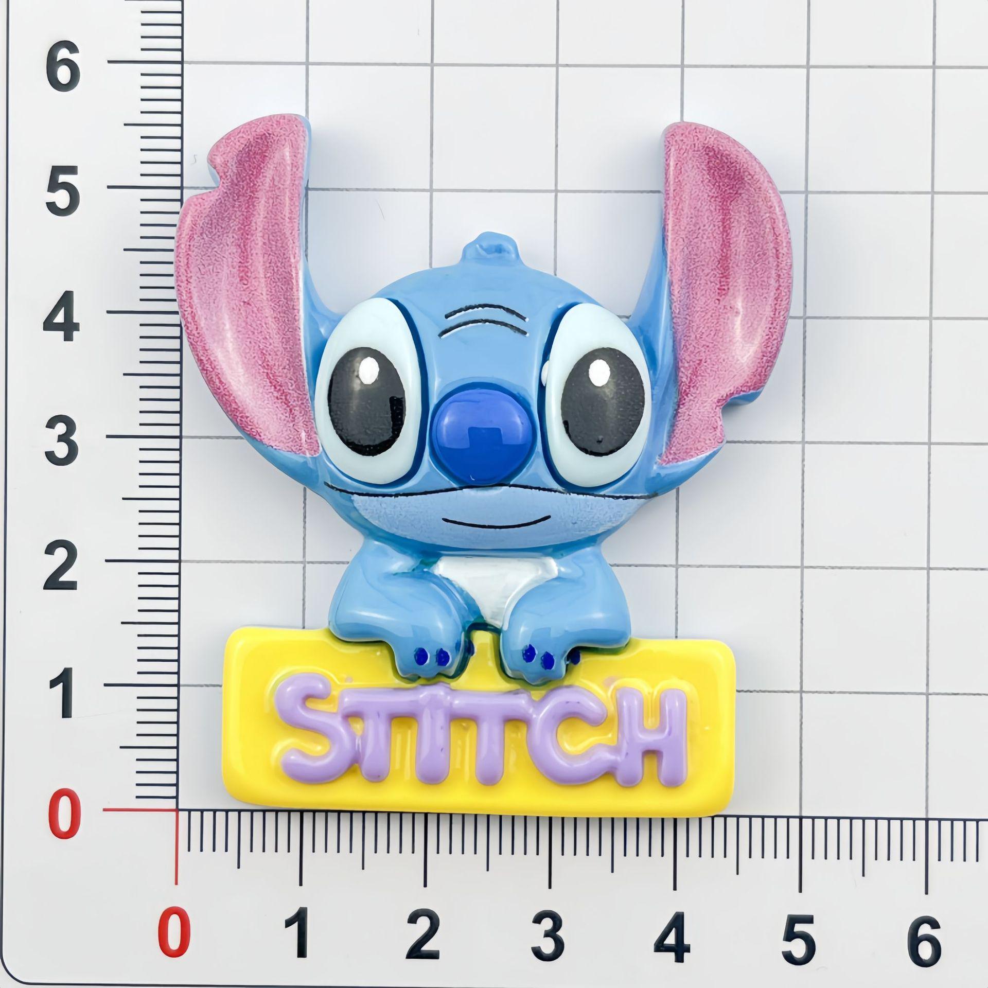 DIY Resin Stitch Cartoon Keychain & Cream Phone Case Accessories