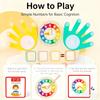 Early Childhood Education Clock Teaching Aids Arithmetic Board Digital Cognition Addition And Subtraction Educational Toys