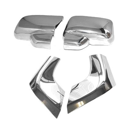 CGP Door Mirror Covers/Front Corner Panel Cover Set, Chrome, S500P/S510P, for Hijet Truck, Jumbo Standard, High Roof, Standard, CGP5758-D12-SET