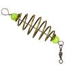 20Pcs Fishing Tackle Baits Holder Feeder Fishing Tool Fishing Spring Baits Cage Set Glowing Fishing Feeder Baits Cage