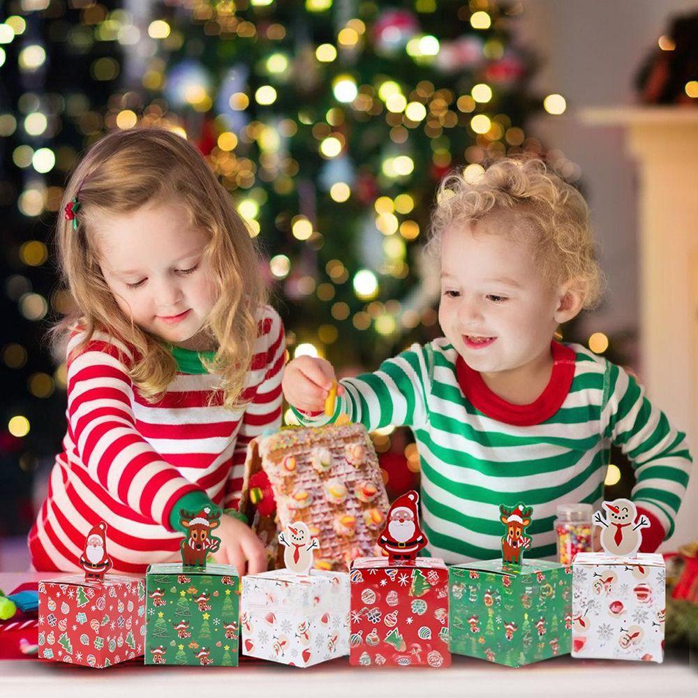 Creative Paper Christmas Gift Box Magic Book Series Multicolor Packaging Paper Boxes Book Designs Candy Box Christmas