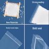 Miaojie Thickened Transparent Self-Sealing Storage Bags