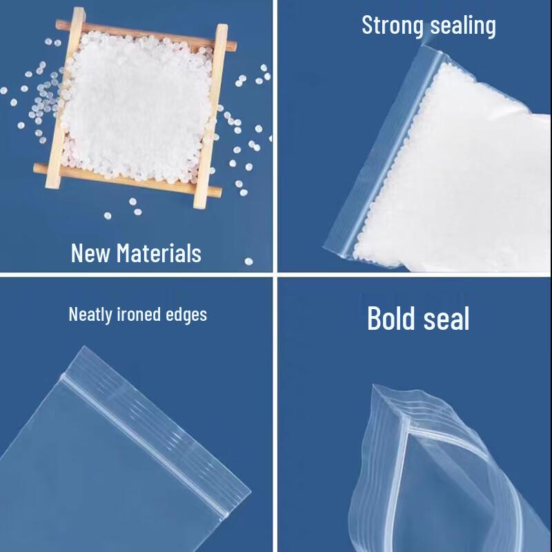 Miaojie Thickened Transparent Self-Sealing Storage Bags