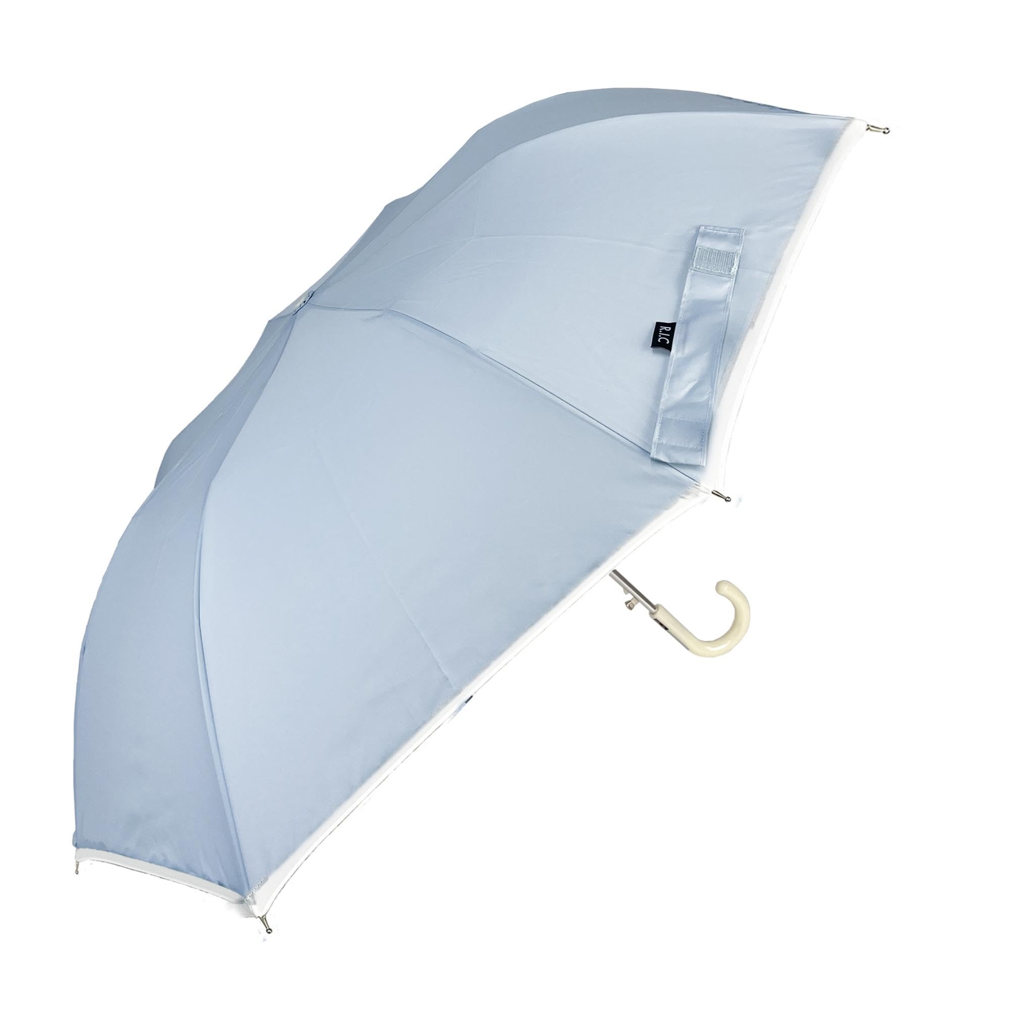 

Для солнца и дождя складной ребристый косячок УФ-саксофон светло-голубой дождь, зонт, зонтик, зонт, женский 55 см, зонт с одним нажатием, стильный,