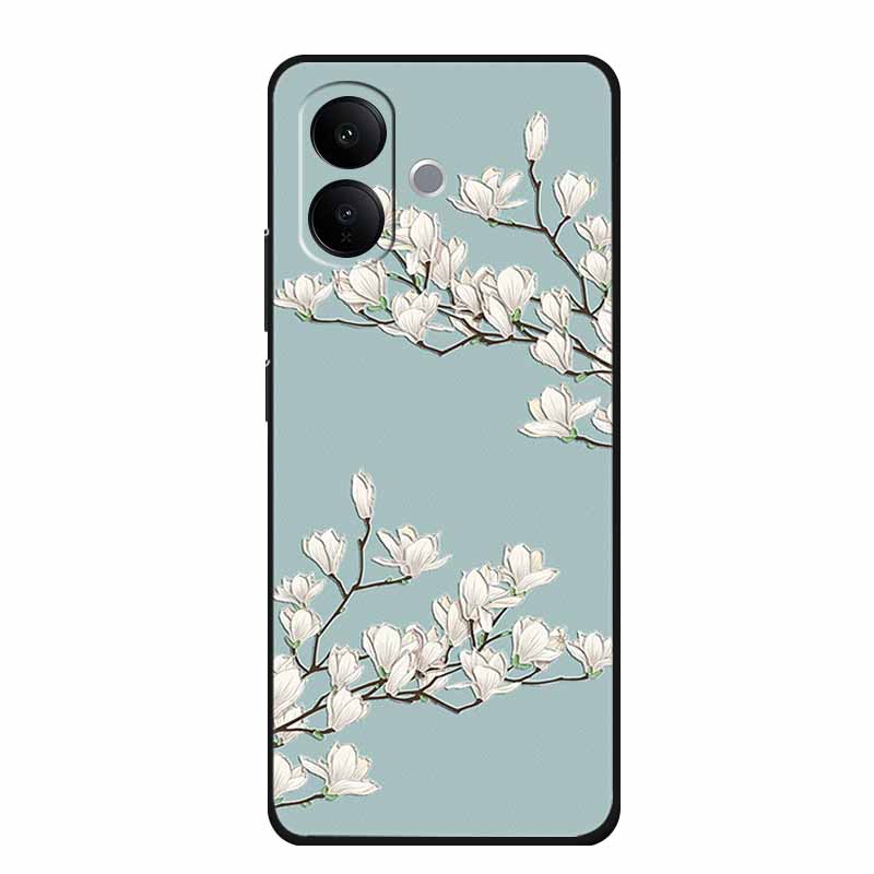 3D Embossed Case For Vivo V60 lite V2530 Phone Case Shockproof Silicone Soft Coque For Vivo V60 lite 2025 Back Cover Case Funda