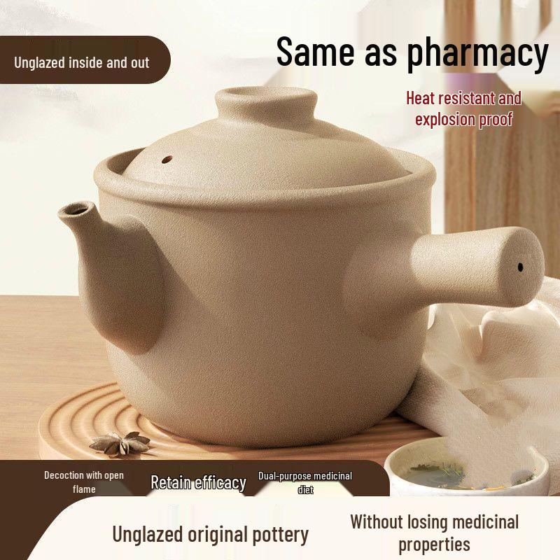 Traditional Ceramic Herbal Medicine Pot
