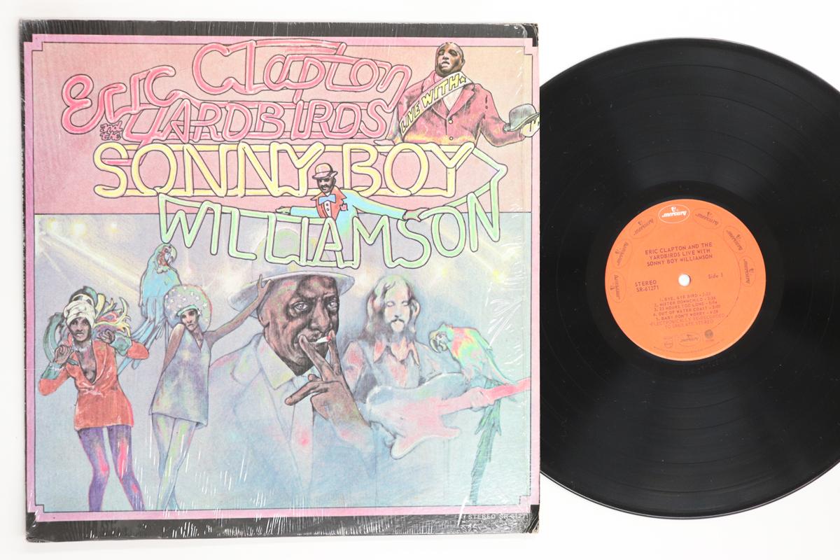 

LP Record ERIC CLAPTON THE YARDBIRDS SONNY Eric Clapton And The Yardbirds Live SR61271 MERCURY 1970 US Rock Used
