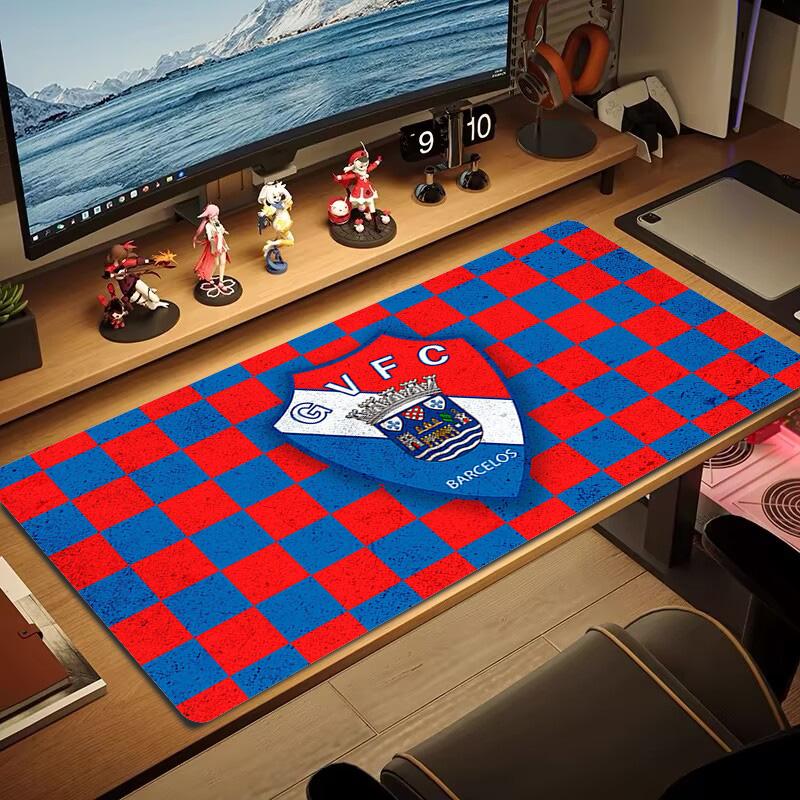 Gil Vicente FC Color Mouse Pad Large Gaming Table Cushion Non-slip Laptop Tablet Big Mousepad XXL Mat Mini PC Playmat With Lock edge