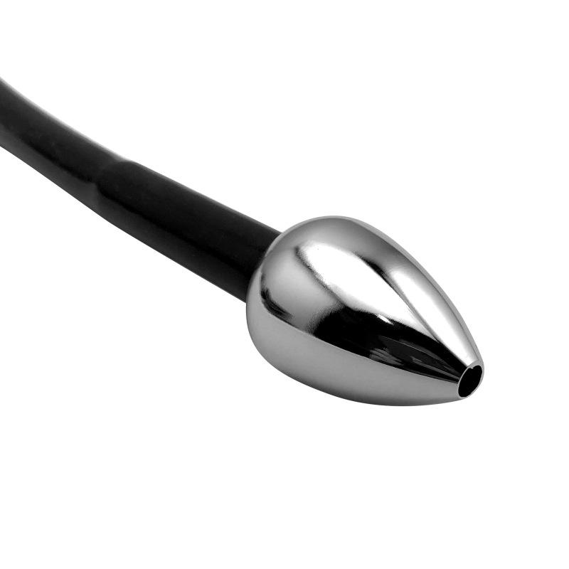 Men's and Women's Silicone Metal Anal Yin Rinse Head Back Court Anal Rinse Sausage Filler Women's Washing Device Adult Sex Product
