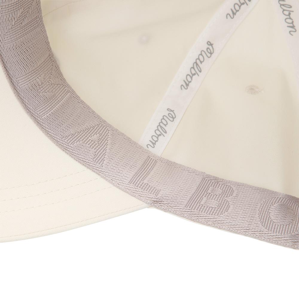 MALBON GOLF Malbon Basic Logo Script Cap Off White