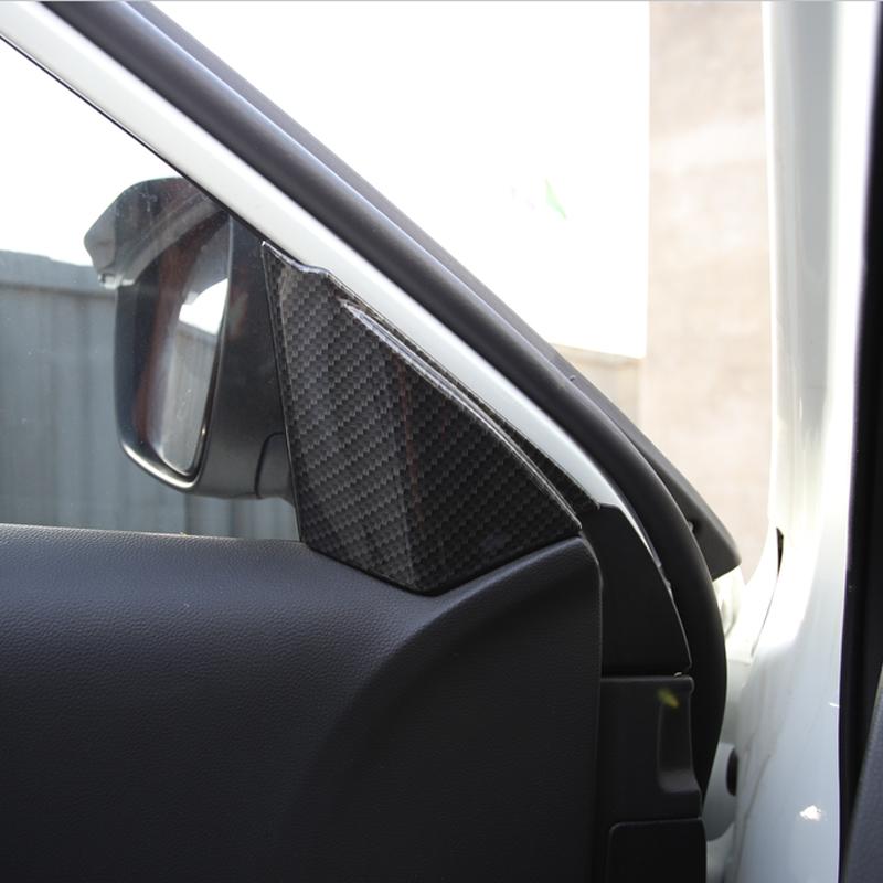 Automobile Door and Window Triangle Decoration Sticker for Renault Koleos Samsung QM6