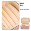 Velvet Jewelry Travel Case - Multicompartment Jewelry Box With Zipper For Rings Earrings Pendant Bracelet Storage - Portable Compact Travel Organizer 