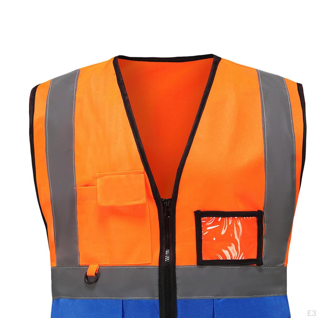 Engineer Reflective , with Pockets Washable Construction for Workers
