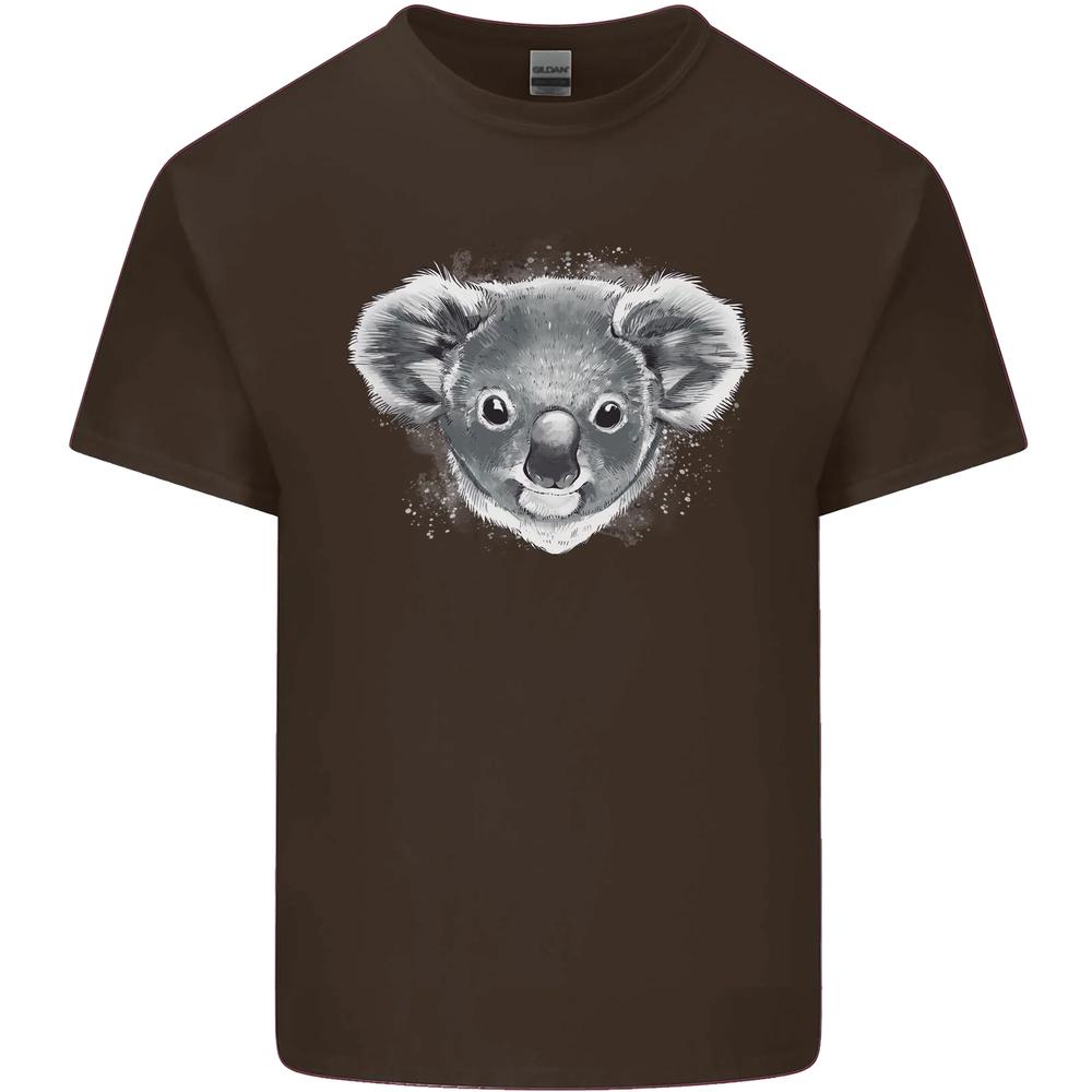 Koala Bear Head Unisexs Cotton TShirt Tee Top