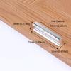 KAK Aluminum Alloy  Kitchen Handles Drawer Pulls Cupboard Cabinets Knobs Door Modern Wardrobe Handle for Furniture Door Hardware