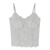Transparent Lace Corset Fishbone Crop Tops Fashion Lace Camisole  Travel