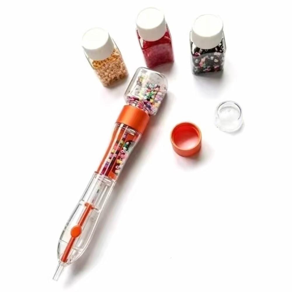 Transparent Body Automatic Fuse Bead Pen Ergonomic Grip Fuse Beads Pen Perler Beads