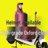 Plus Size Electric Vehicle Raincoat: Thick Oxford Cloth, Soft & Durable, Single/Double Person Options