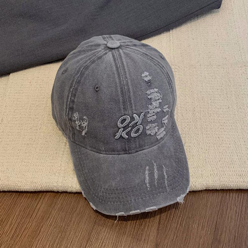 Duckbill Washed Retro Hat Women Stylish Versatile Casual Cap In Various Colors