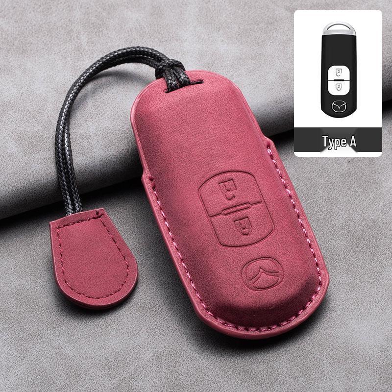 Mazda Axela Retro Key Cover for CX4, Atenza, CX5, and Mazda3