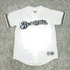 Koszulka Milwaukee Brewers Męska Średni Biały MLB Baseball Majestic JJ Hardy 7