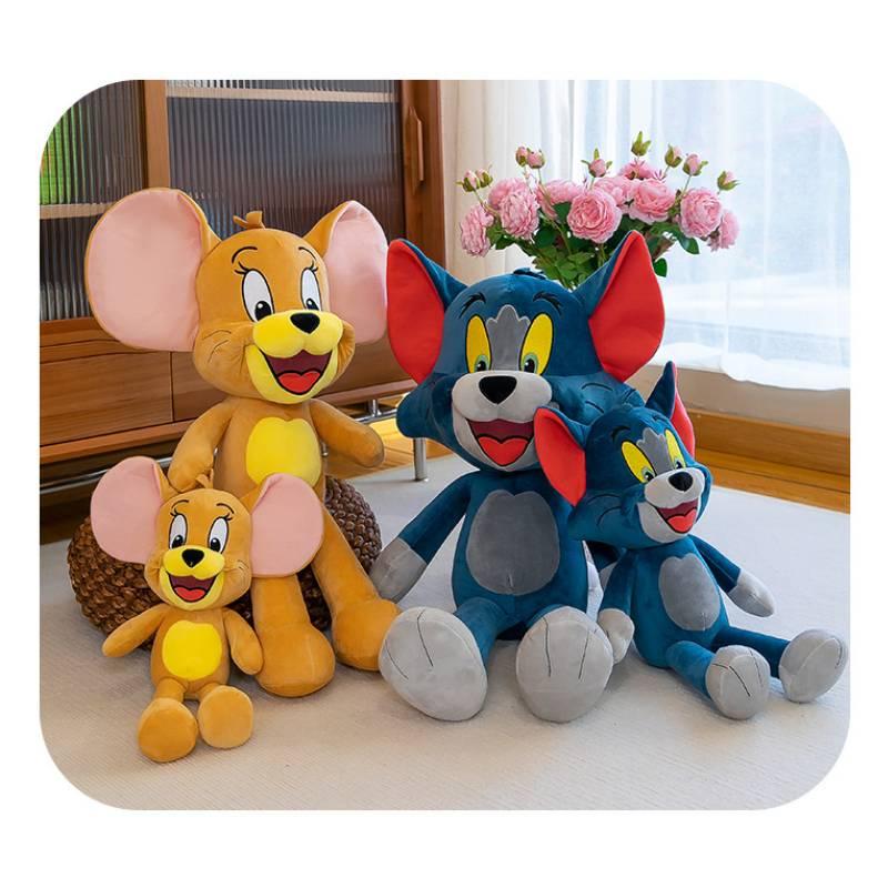 Tom und Jerry Plüschtier Kissen Stoffpuppe Kinder Valentinstagsgeschenk Cartoon