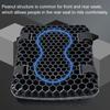 Motocyklový voštinový gelový sedák 3D síťovinaPohodlí Tlumení Absorbuje Tlak Motocyklový Úleva Prodyšný Sedák