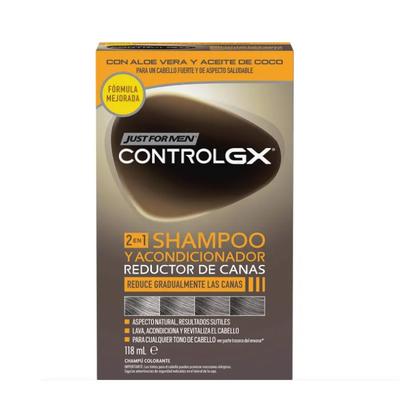 Tylko dla mężczyzn Control Gx Szampon i odżywka redukująca siwe włosy 118 ml