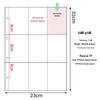 Transparent A4 and A5 Card Album Refills: 4-Pocket, 9-Pocket, 4-Inch Photo Pages