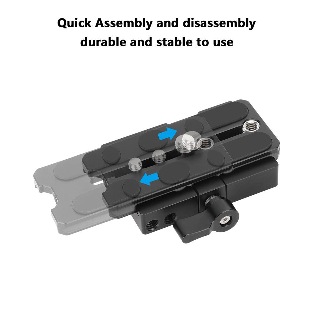 Arca-Swiss Quick Release Plate Tripod Head for DSLR Cameras 3833
