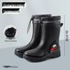 Men's Warm Non-Slip Durable Rain Boots for Food Delivery, Fishing, and Gardening