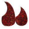 Water Dropletr Decorative Celluloid & Crystal Epoxy Resin Guitar Pickguard Anti-scratch Plate 40 41inch for Folk Acoustic Guitar