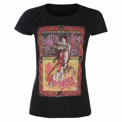 Janis Joplin Womens/Ladies Avalon Ballroom Â´67 Cotton T-Shirt