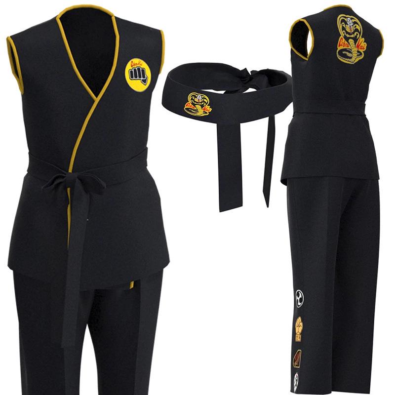 Dragon Power Kids' Taekwondo & Karate Cosplay Training Outfit for Stage Performance
