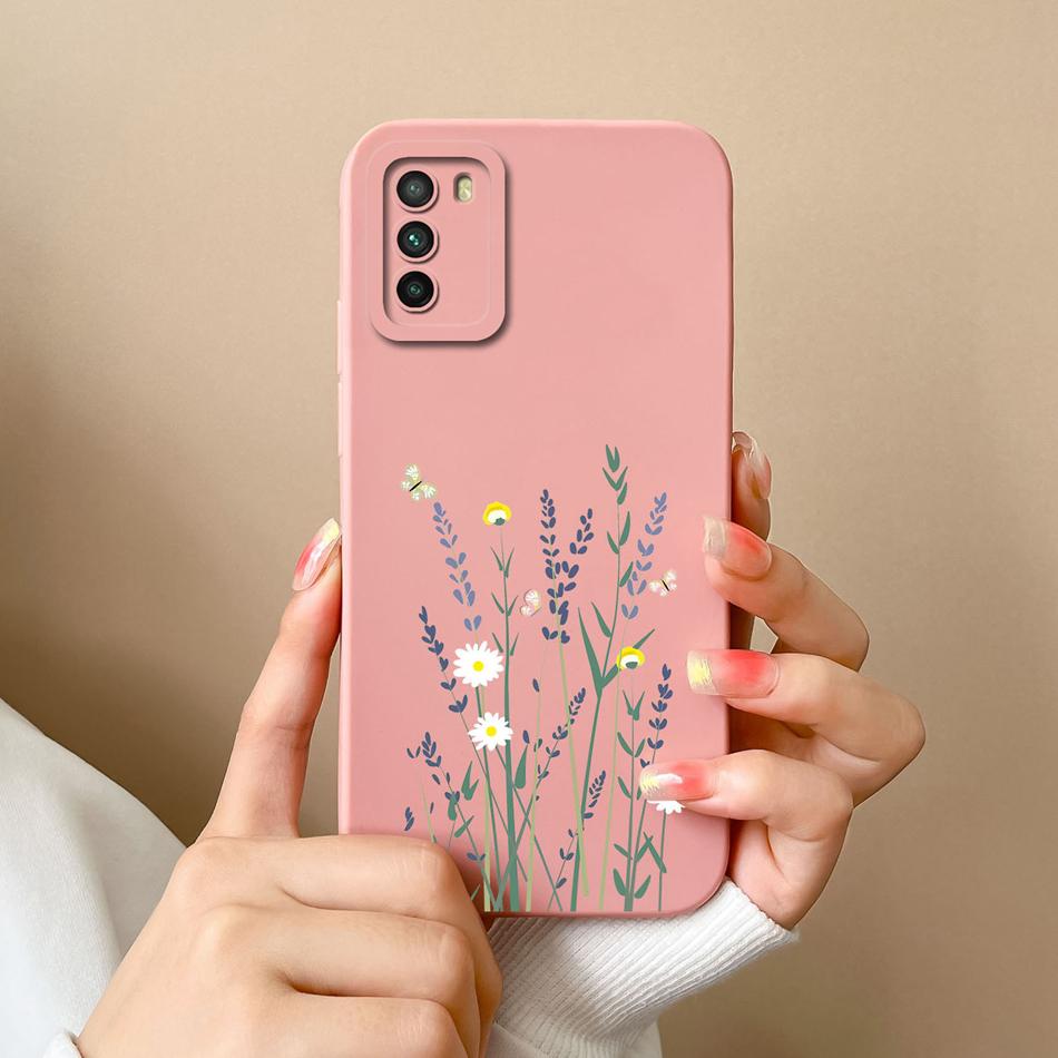 Fun Case For Xiaomi Poco M3 Pro Cute Soft Smooth Liquid Silicone Full Protection Anti Choc Phone Cover For Poco M 3 M3Pro Shell