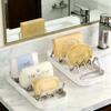 1-10Sets Multi Purpose Soap Holder with Drainage Bathroom Countertop Soap Dish Kitchen Sponge Scourer Storage Rack Tray