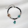 Weaving Conch Shell Bohemian Foot Chain Colorful Rice Beads Adjustable Anklets  Gift