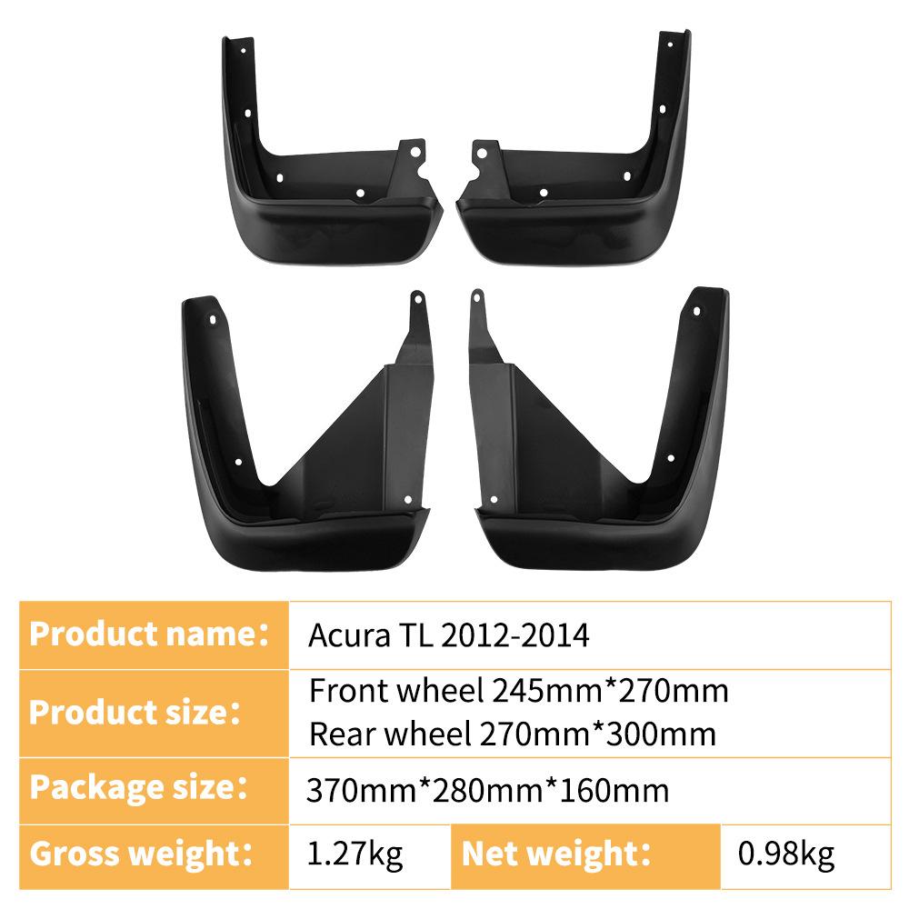 Suitable for Acura TL 2012-2014 Foreign Trade Cross-border Fender Car Tire Fender Modification