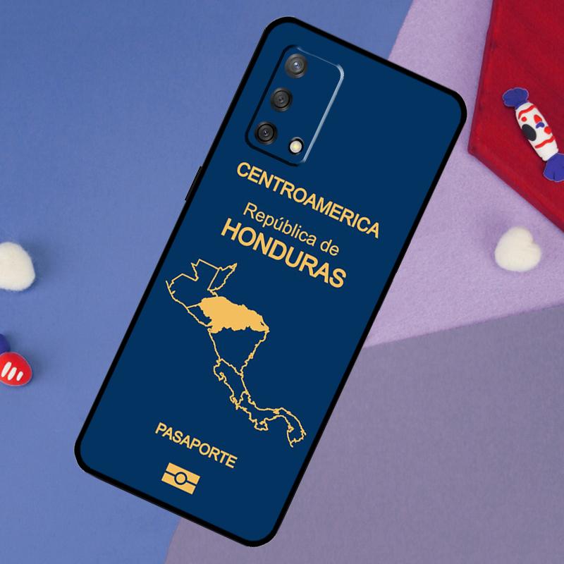 Honduras Flag Case For OPPO A74 A94 A54 A17 A57 A77 A18 A58 A78 A98 A15 A52 A72 A5 A9 A53S A16 A76 A96