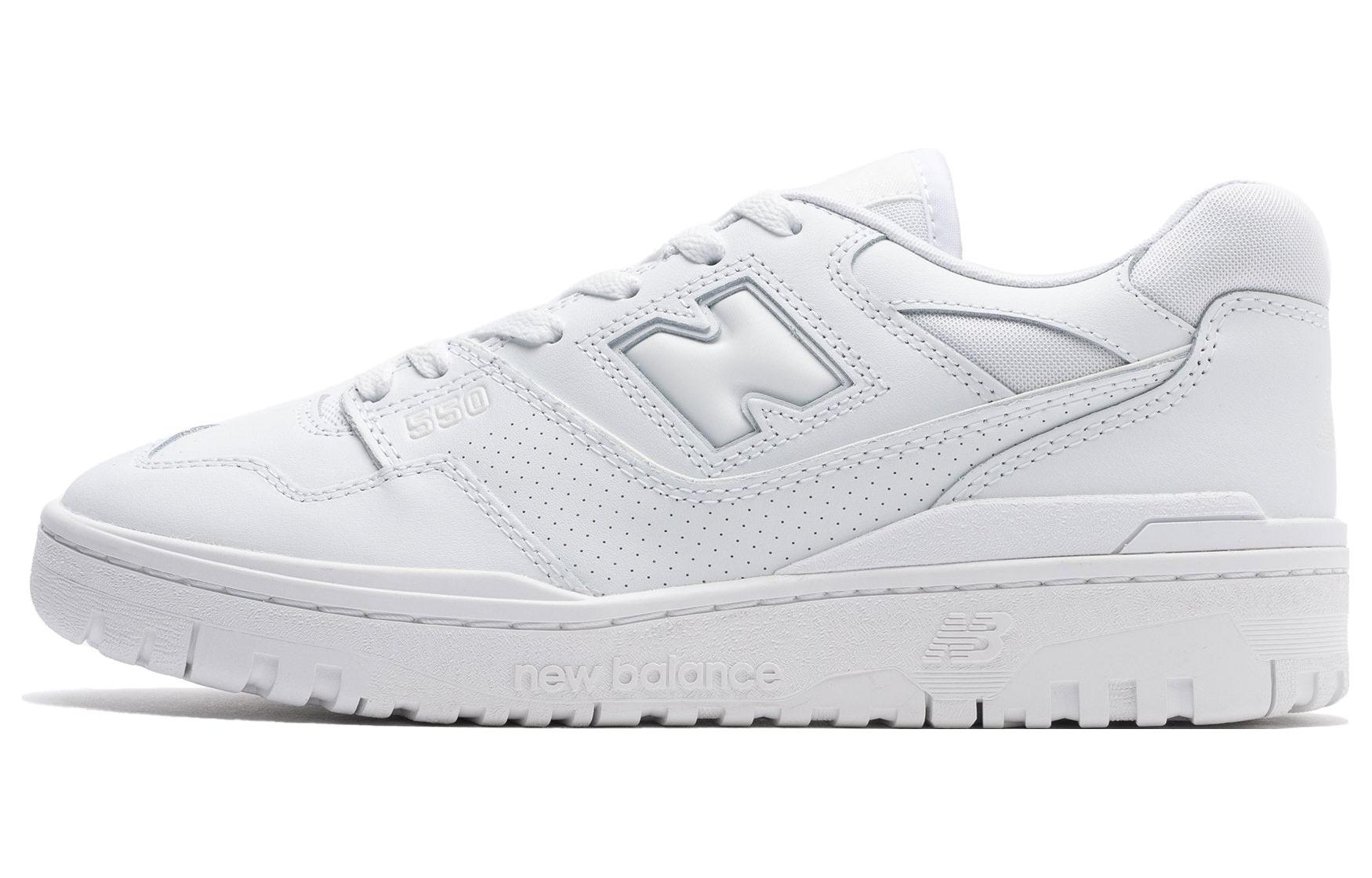 550 New Balance Triple White BB550WWW 37.5