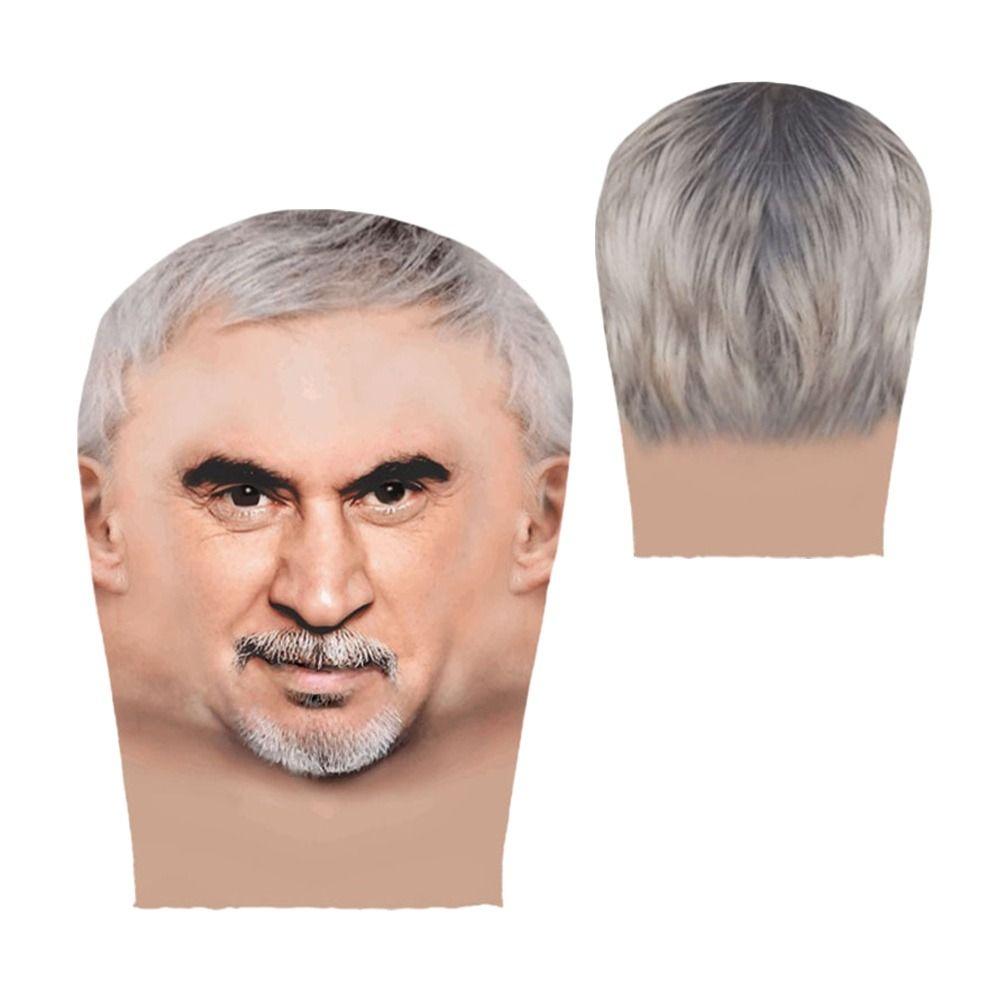 Headgear 3D Full Face Mask Double-sided Printing Riding Scarf COS Head Mask